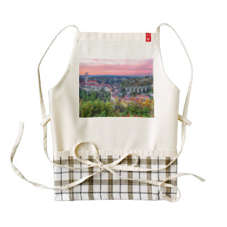 Poya and Zaehringen bridge, Fribourg, Switzerland Zazzle HEART Apron