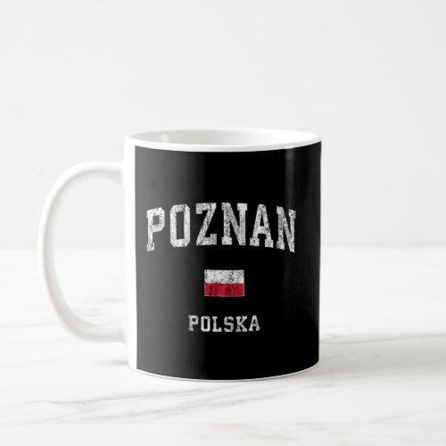 Poznan Poland Polska Athletic Sports Coffee Mug