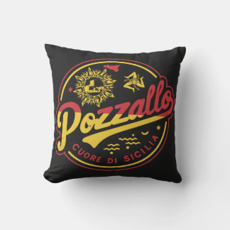 Pozzallo Cuore di Sicilia Outdoor Pillow