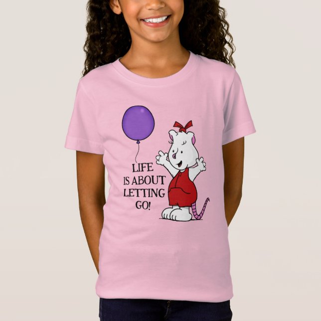 Pozzum's Purple Balloon T-Shirt (Front)
