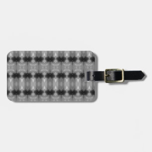 PP Ikat 2 B&W Luggage Tag