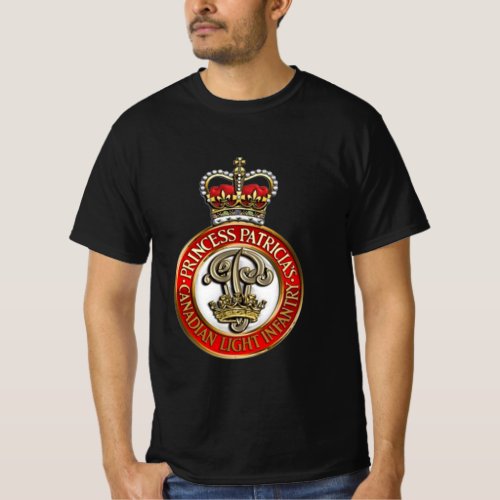 PPCLI Regimental Cap Badge T_Shirt