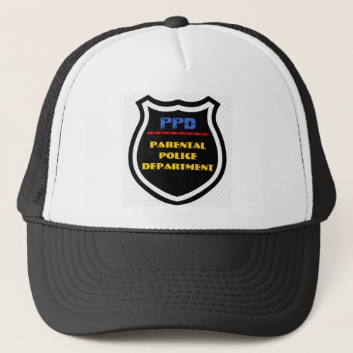 PPD _ Parental Police Department Badge Cap