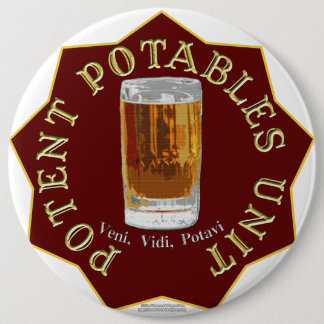 PPU (Potent Potables Unit) (red) Pinback Button