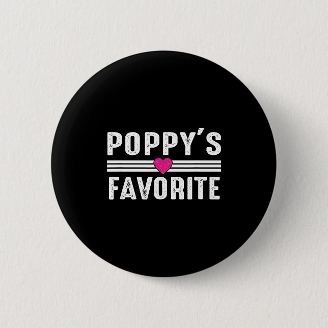 Ppy's Favorite  Button (Front)