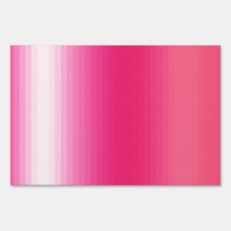 Pr103 PINKS GIRLY GRADIENTS GLEAM SHINY BACKGROUND Sign
