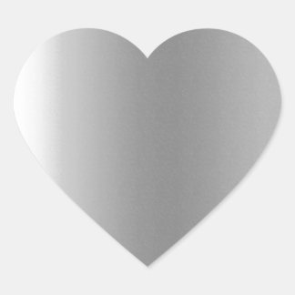 Pr103 SILVER GLEAM SHINY BACKGROUNDS TEMPLATES DIG Heart Sticker