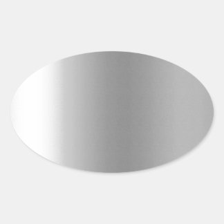 Pr103 SILVER GLEAM SHINY BACKGROUNDS TEMPLATES DIG Oval Sticker