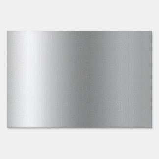 Pr103 SILVER GLEAM SHINY BACKGROUNDS TEMPLATES DIG Yard Sign