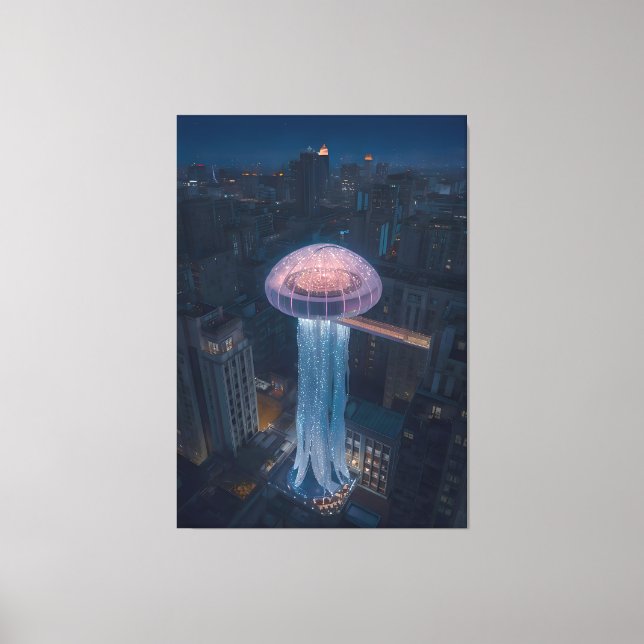 PR-BR05. The Medusa Observatory Canvas Print (Front)