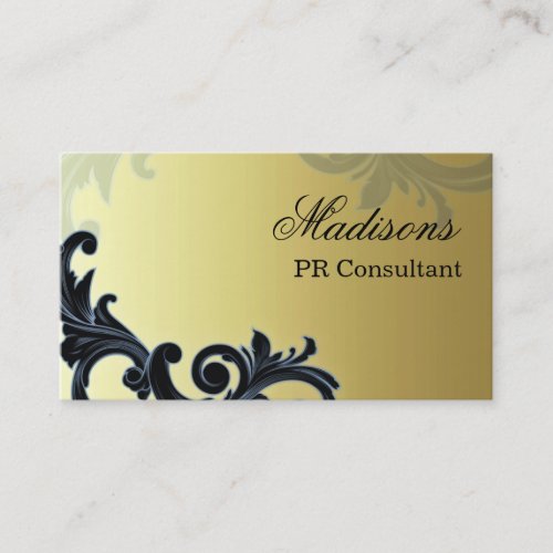 PR Consultant Business Card