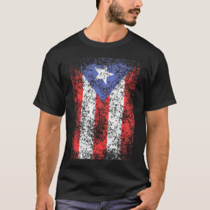 PR Flag Faded Big T-Shirt
