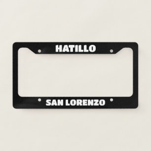 PR Hatillo and San Lorenzo Plate Frame