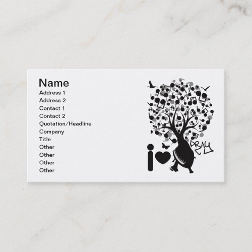 PR(L)AY BUSINESS CARD TEMPLATES