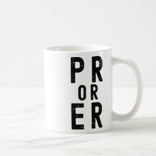 Pr Or Er Cool Mens Weightlifting Bodybuilding Fitn Coffee Mug