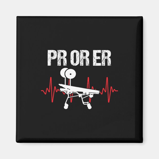 Pr Or Er Weightlifting Bodybuilding Fitness Gym 2  Magnet (Front)
