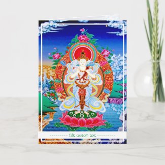 Prabhutaratna Buddha Cool oriental Padmakumara art Card