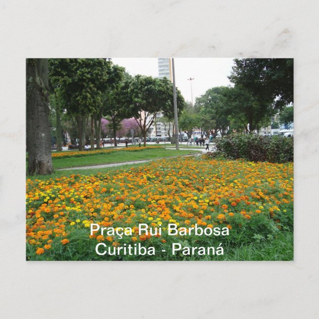 Praça Rui Barbosa Postcard (Front)