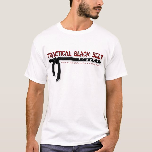 Practical Black Belt T-Shirt (Front)