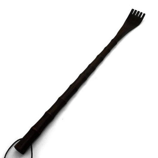 Practical Engraved Natural Wood Back Scratcher (Front)