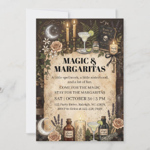 Practical Magic Inspired Girls Night Invitation