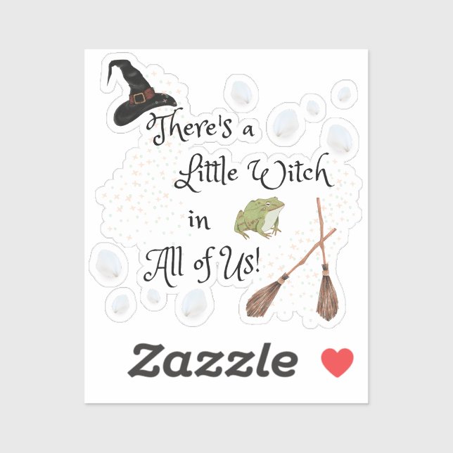 Practical Magic inspired Sticker - Toad (Sheet)