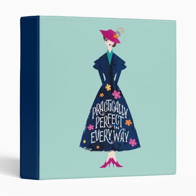 Practically Perfect in Every Way 3 Ring Binder (Front/Spine)