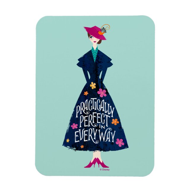 Practically Perfect in Every Way Magnet (Vertical)