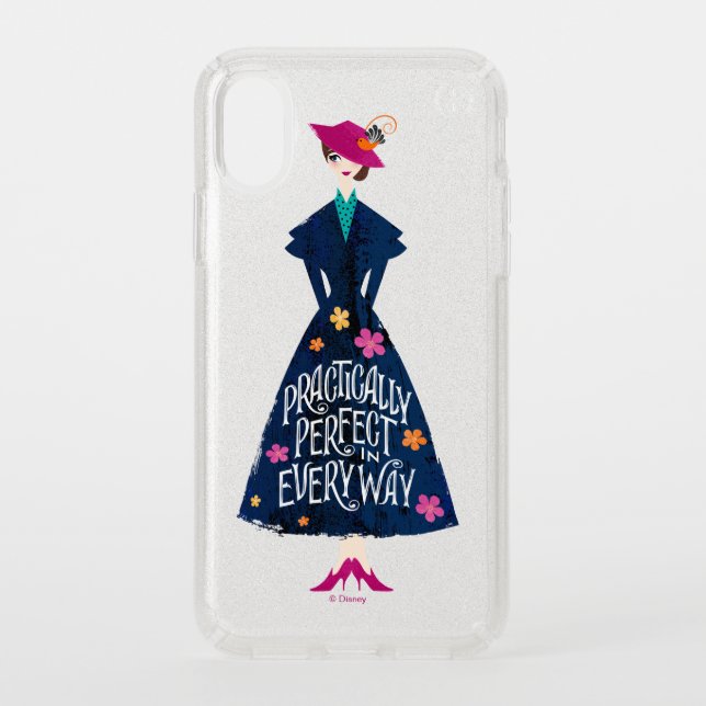 Practically Perfect in Every Way Speck iPhone XS Case (Front)