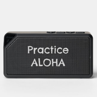 Practice aloha bluetooth speaker