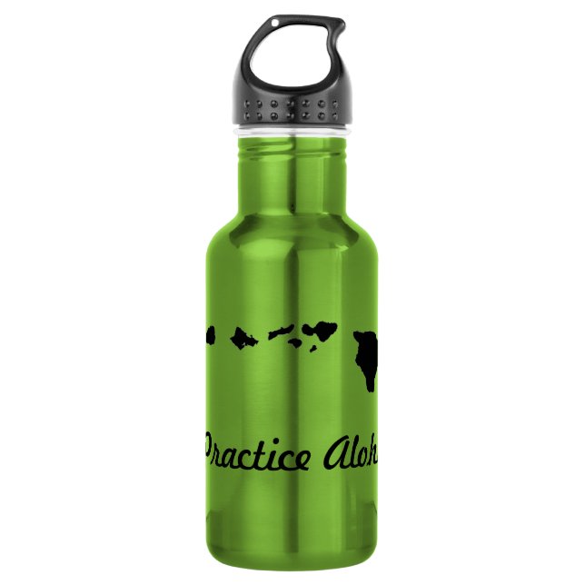 Practice Aloha Water Bottle (Front)
