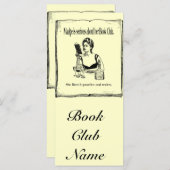 Practice For Book Club Vintage Design (Front/Back)
