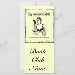 Practice For Book Club Vintage Design