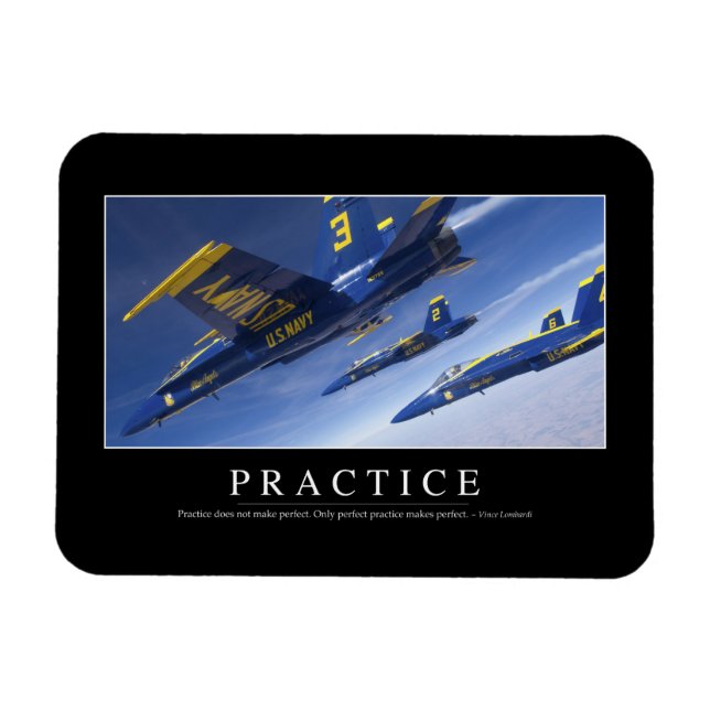 Practice: Inspirational Quote Magnet (Horizontal)