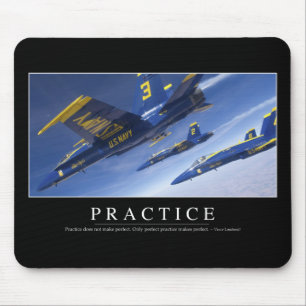 Practice: Inspirational Quote Mouse Pad