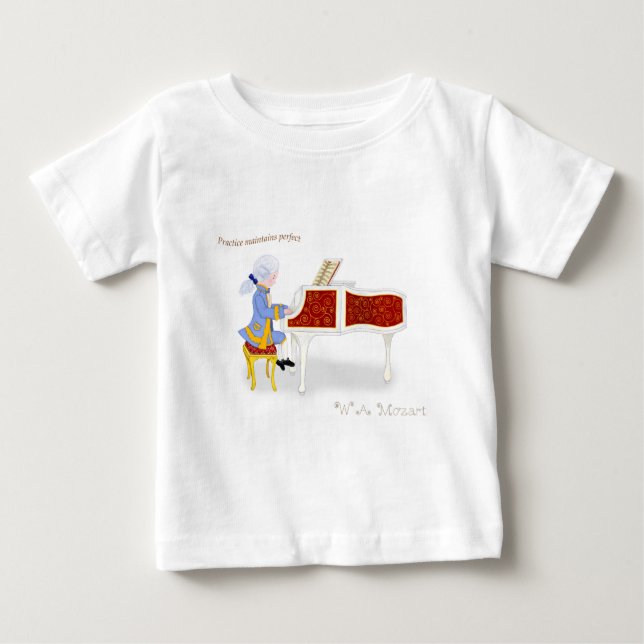 Practice Maintains Perfect Baby T-Shirt (Front)