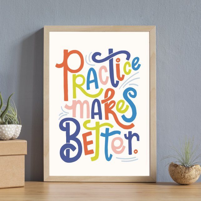 Practice Makes Better Poster (Creator Uploaded)