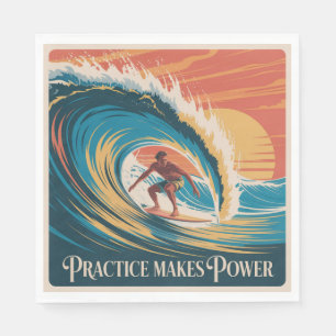 Practice Makes Power Napkins
