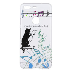 Practice Makes Purr-fect Cat iPhone Case