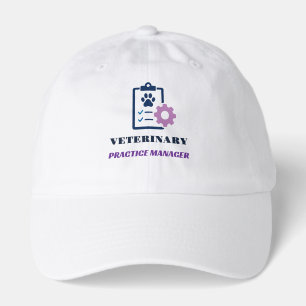 🩺 Practice Manager Veterinary Clinic Team 🩺 Hat