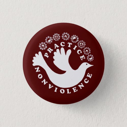 Practice Nonviolence Button