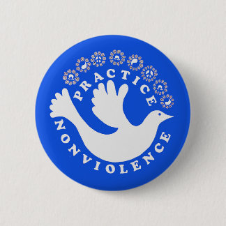 Practice Nonviolence Pinback Button