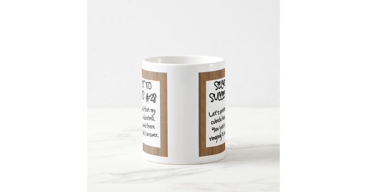 Practice Proper Office Etiquette Coffee Mug | Zazzle