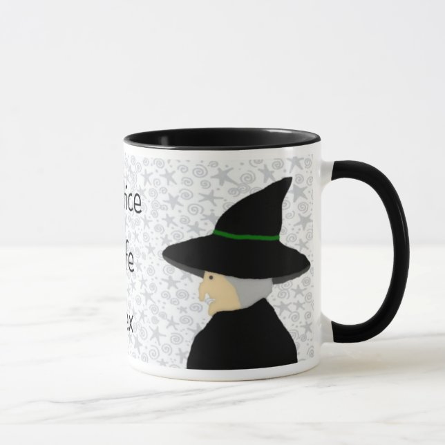 Practice Safe Hex Witch Mug (Right)