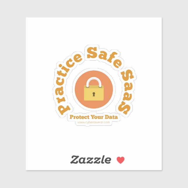 Practice Safe SaaS Sticker (Sheet)