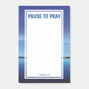 Practice The PAUSE TO PRAY Prayer Requests Post-it Notes