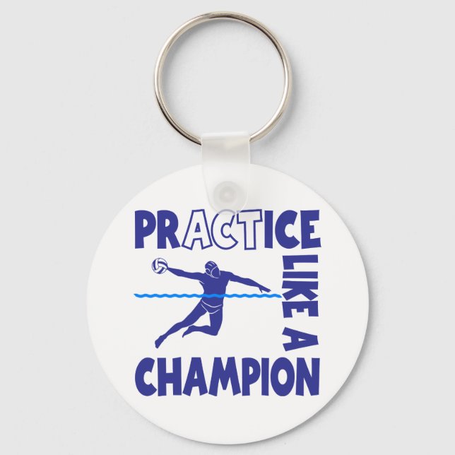 PRACTICE, WATERPOLO KEYCHAIN (Front)