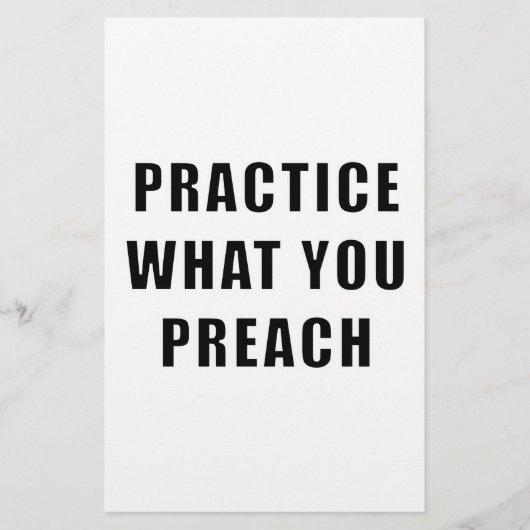 Practice What You Preach (Front)