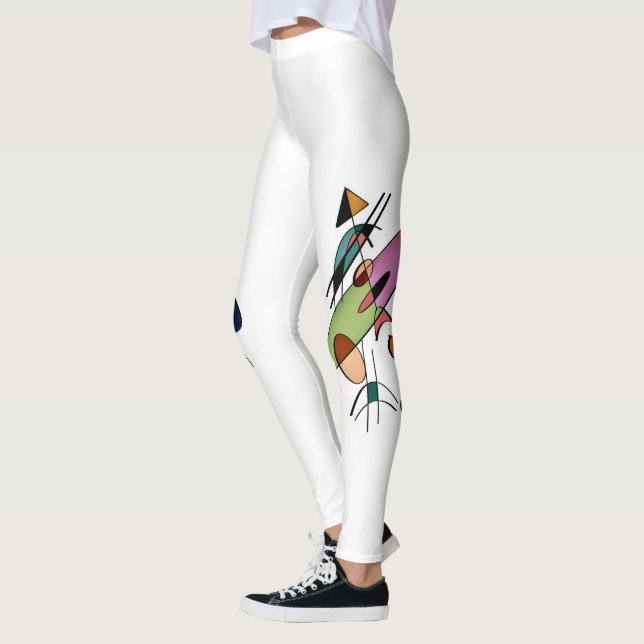 PracticeLove Womens Leggings design by David Flynn (Left)