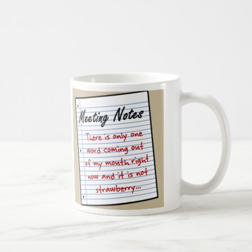 Practicing Business Etiquette Coffee Mug